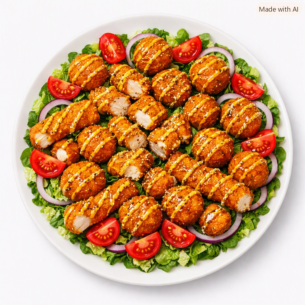 Salade "Cheezy Tenders"