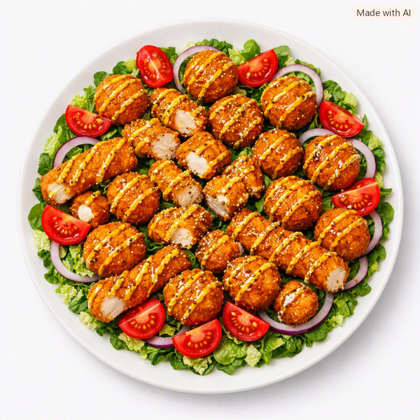 Salade "Cheezy Tenders"