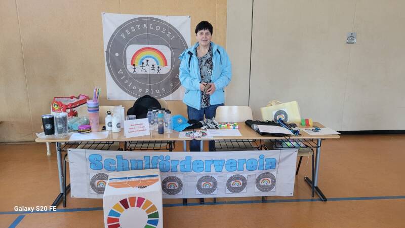 Infostand des Vereins zur BNE Messe am 22.4.2026