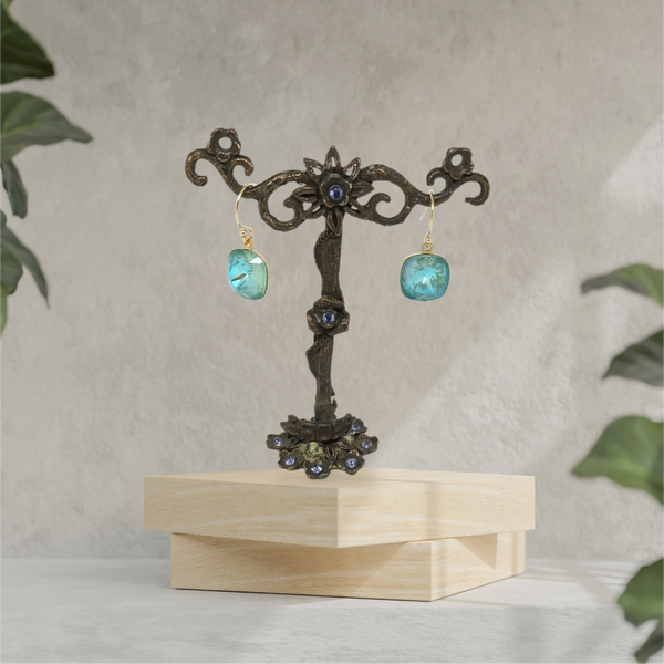Boucles d'oreilles cristal