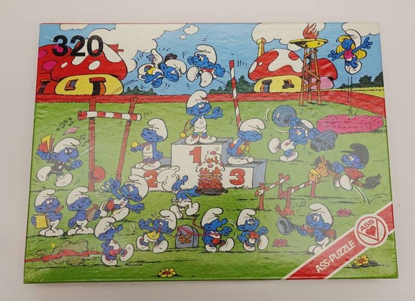 Schlumpfiade Puzzle komplett