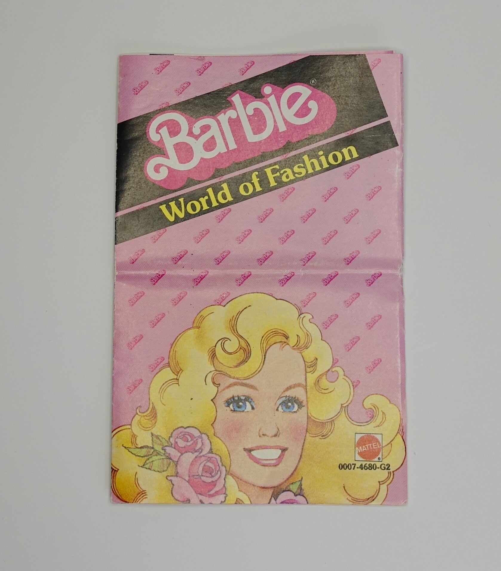 1984 Barbie World of Fashion Pamphlet