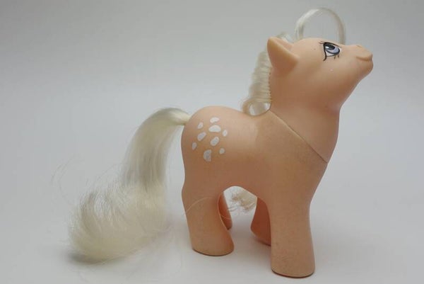 1984 G1 My Little Pony Baby Cotton Candy