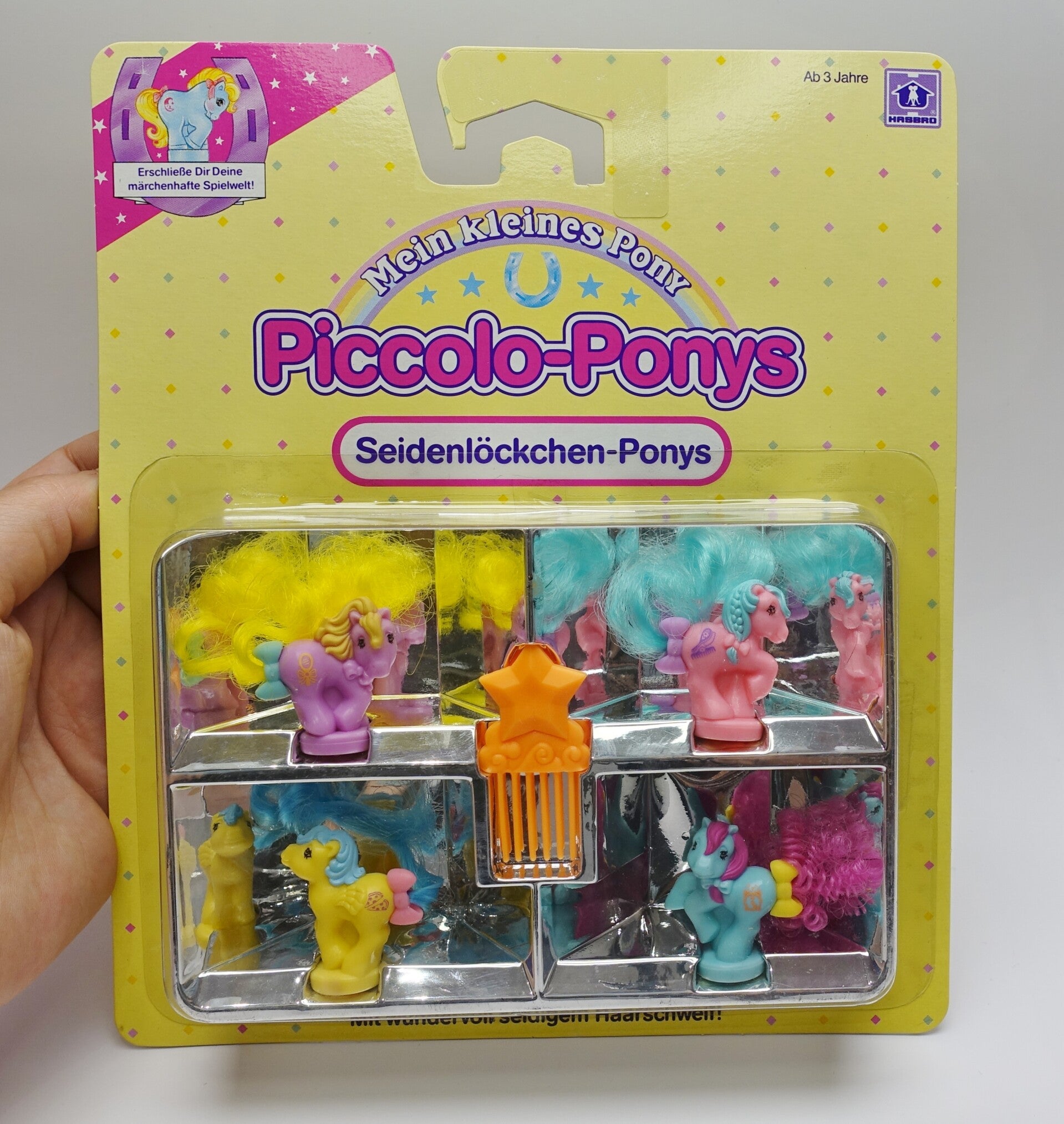 1990 Mein Kleines Pony Piccolo-Ponys 2, Original Verpackt