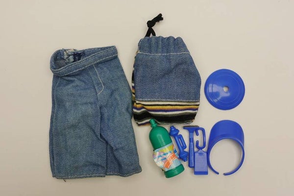 1994 Shaving Fun Ken Outfit und Accessoires