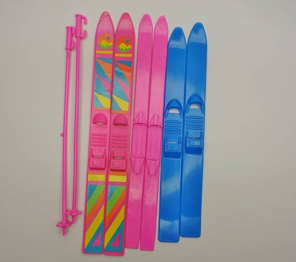 Div. Barbie Ski Set