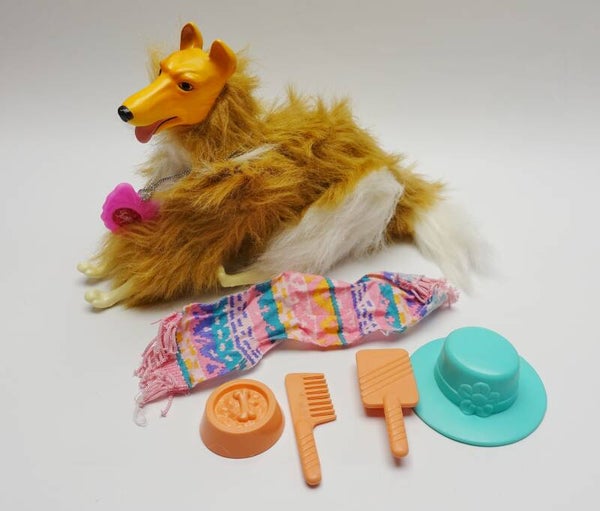 1989 Western Fun Collie Hund "Turquoise"