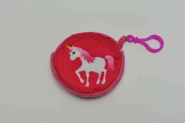 Kleine Münzgeldbörse mit Einhorn