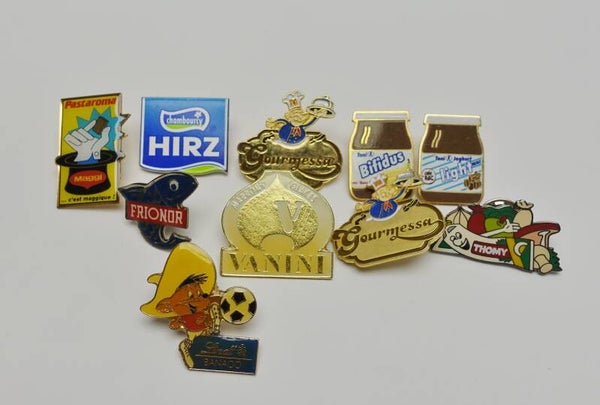 Div. Lebensmittel Pin Set