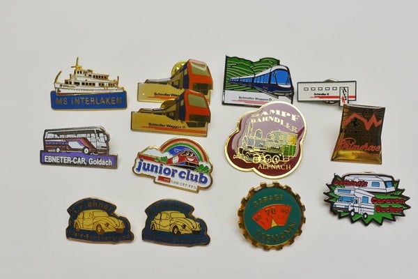 Verkehrsmittel Pin Set