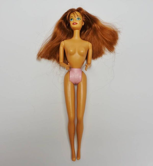 1994 Cut n Style Barbie rothaarig