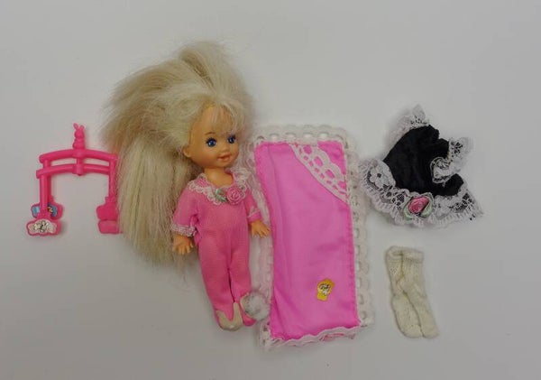 1994 Bedtime Shelly mit Zubehör