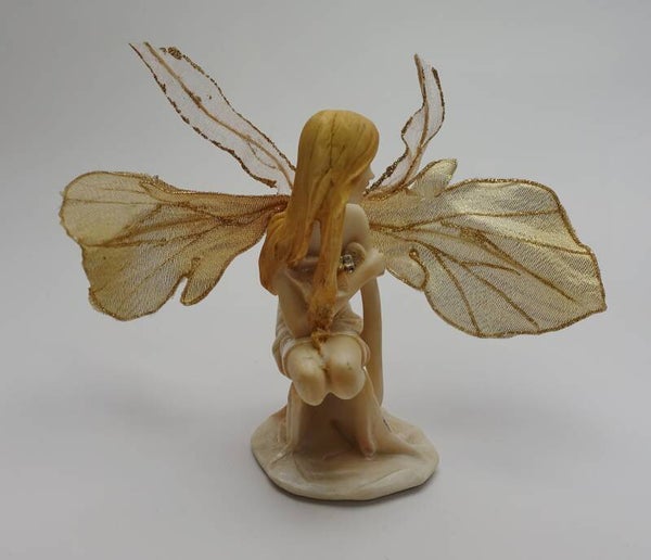 Glitzer-Elfe Statue