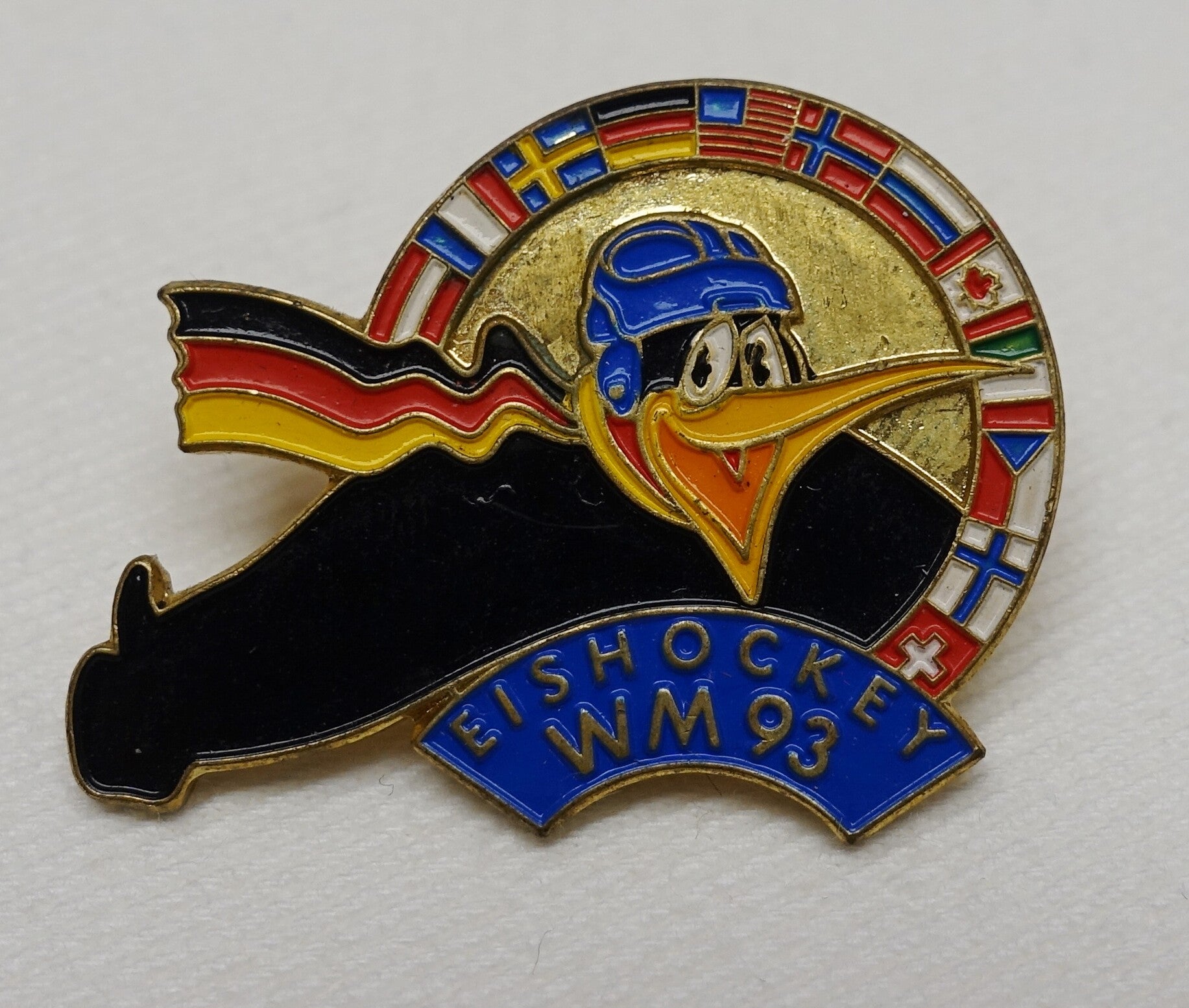 Eishockey WM 93 Pin