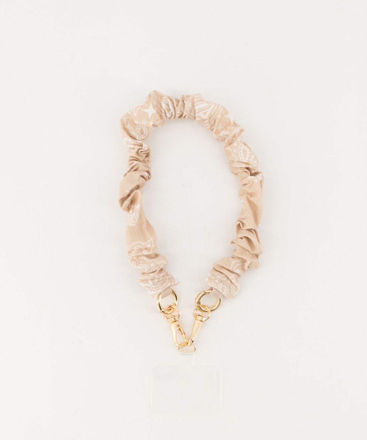 Telefoonkoord - Bandana - Beige