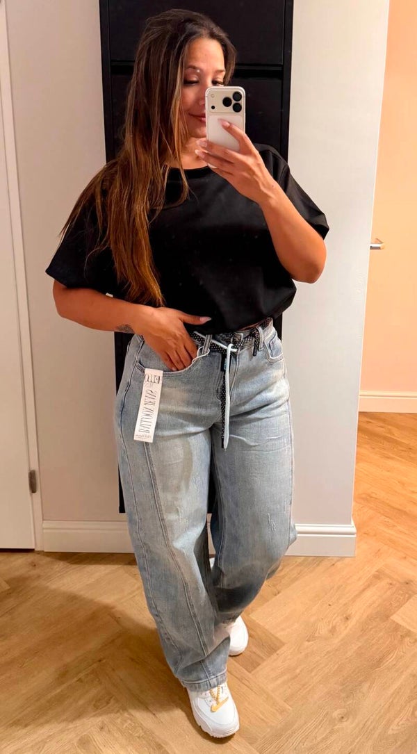 Hello Miss Balloon Jeans