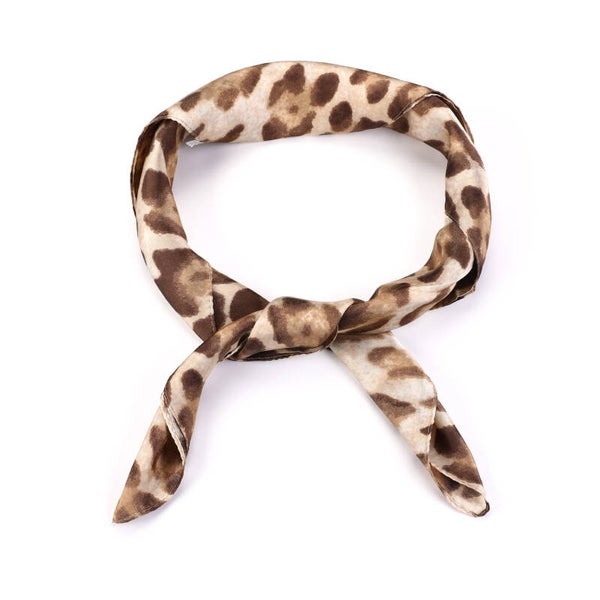 Panter beige sjaal