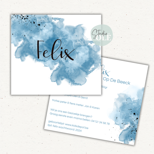 Collectiekaartje - Felix