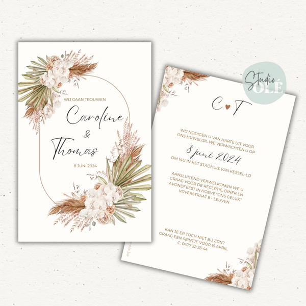 Collectiekaartje - botanical