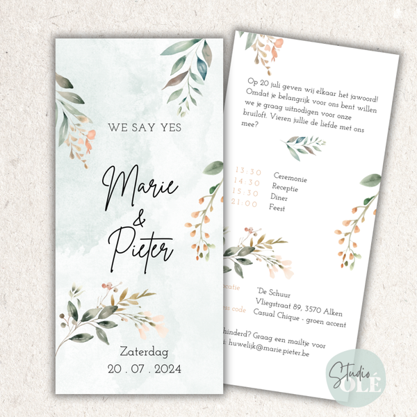 Collectiekaartje - green garden