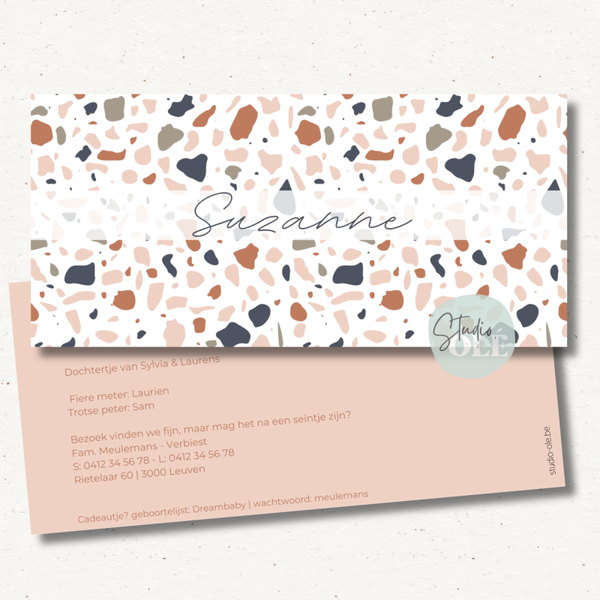 Collectiekaartje - Suzanne