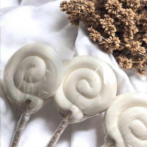 artisanale swirl lolly | 1 KLEUR | 25 stuks