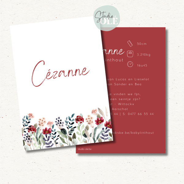 Collectiekaartje - Cezanne