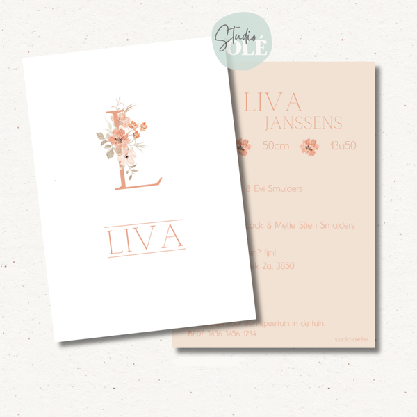 Collectiekaartje - Liva