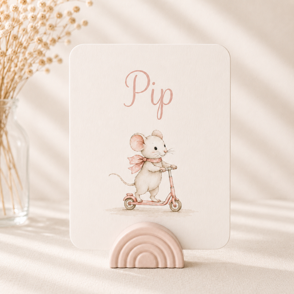 Collectiekaartje -  Pip muis