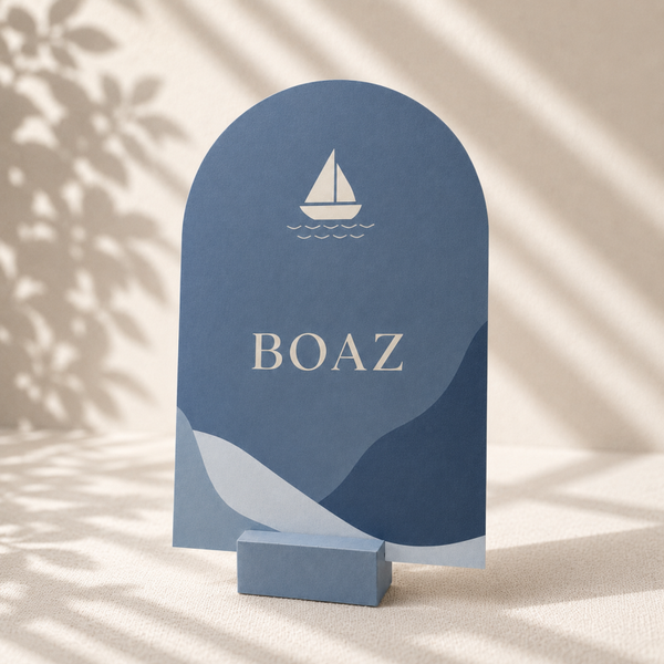 Collectiekaartje -  Boaz