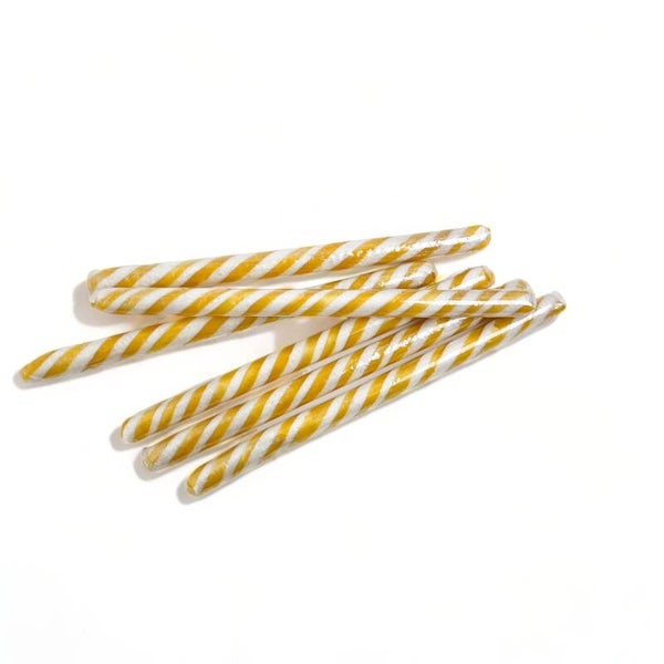 zuurstokjes /20st.  geel