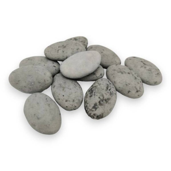 suikerbonen Papa Chocolat marmer - steengrijs mat