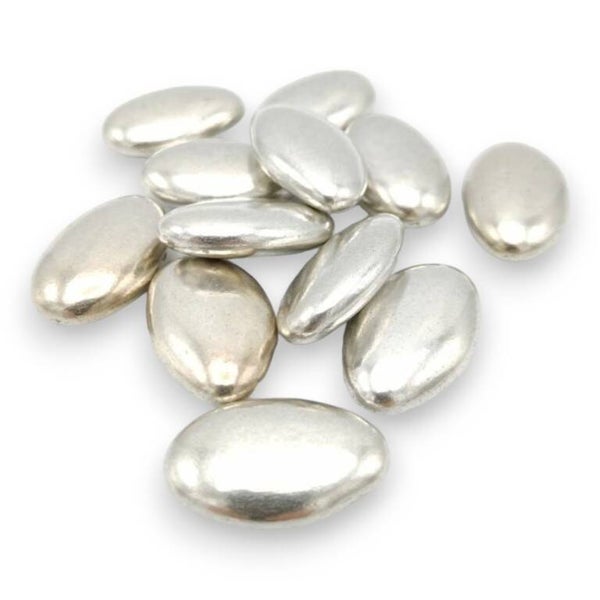 suikerbonen Papa Chocolat metallic - zilver