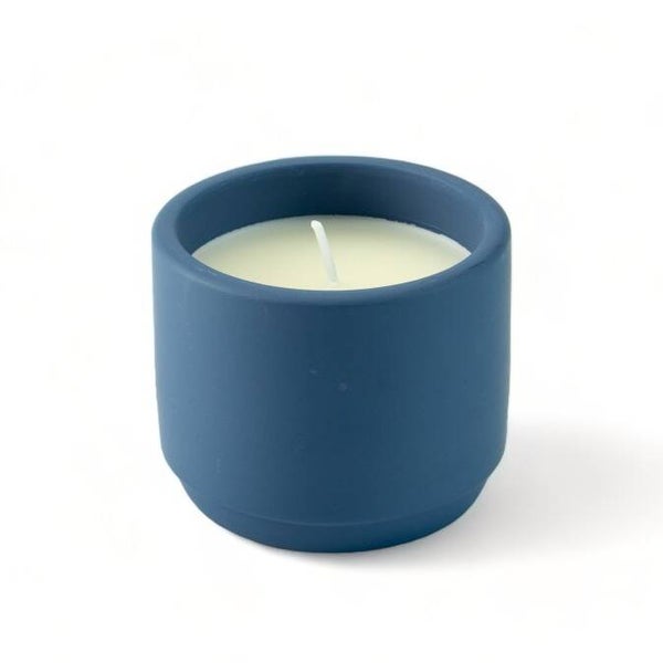 keramiek kaarsje /6st. - marine