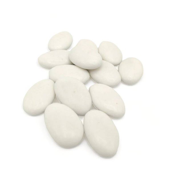 suikerbonen Papa Chocolat glossy - wit