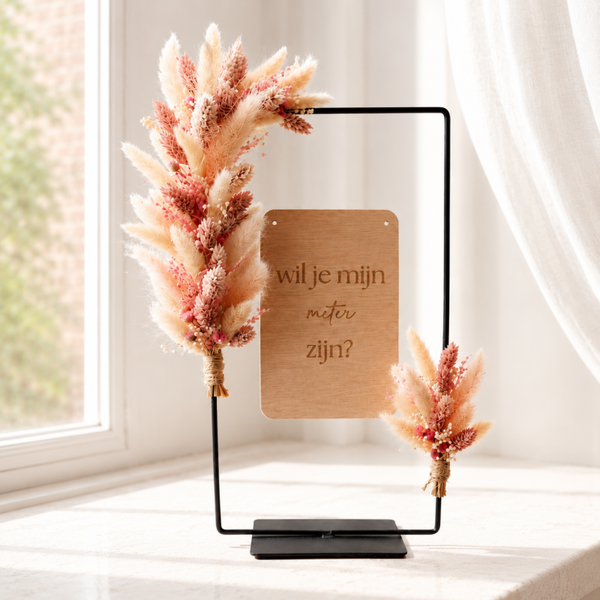 Flower frame - meter