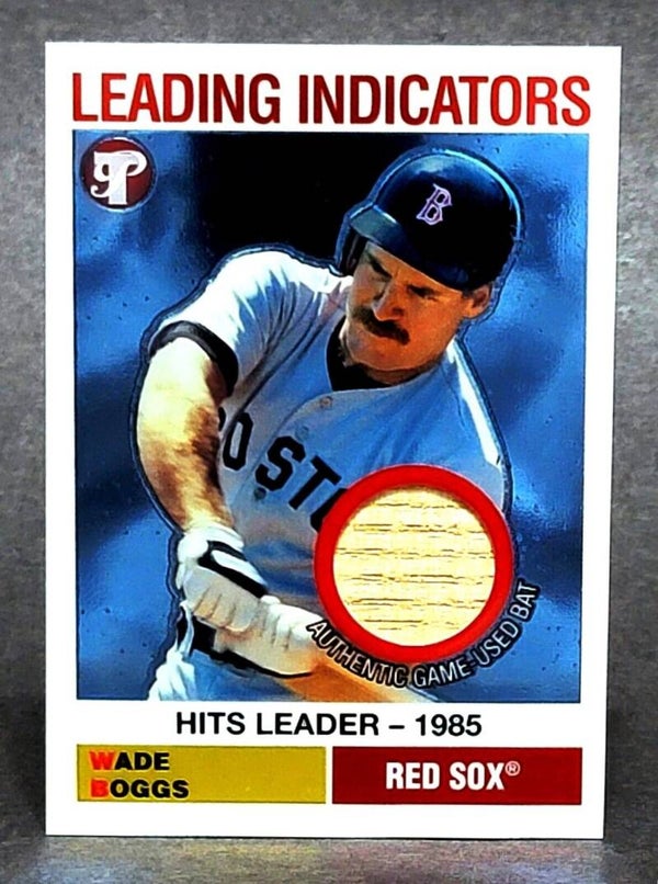 2005 Topps Pristine Legends Leading Indicators Relics #LI-WB Wade Boggs - Rare Collectible Card