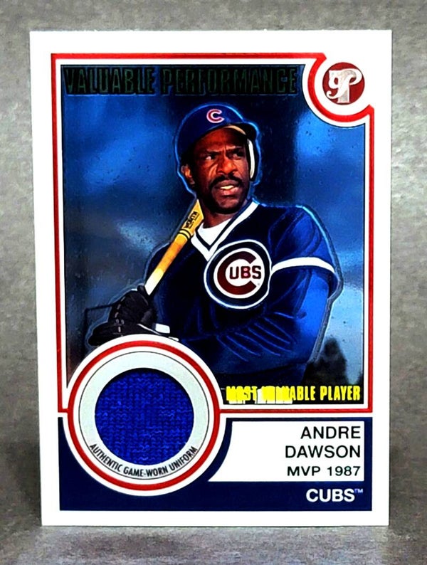 2005 Topps Pristine Legends Valuable Performance Relics #VP-AD Andre Dawson Collectible Sports Trading Card