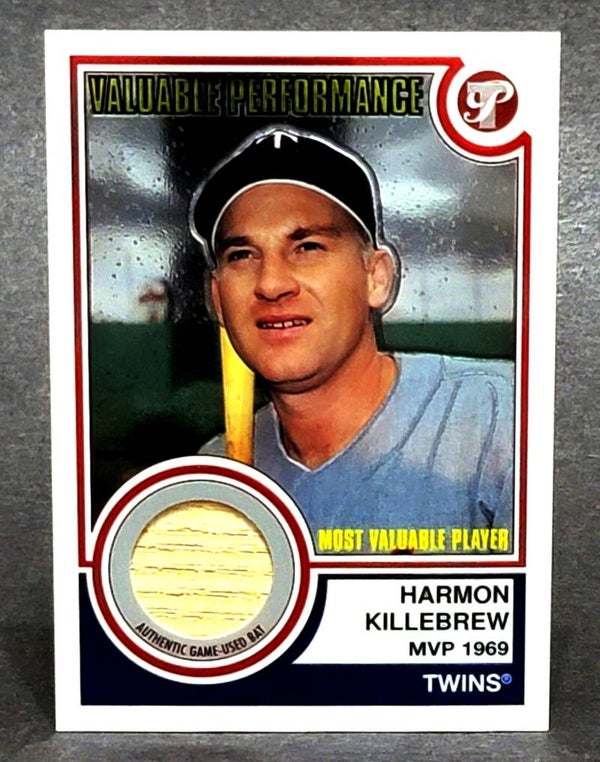 2005 Topps Pristine Legends Valuable Performance Relics #VP-HK Harmon Killebrew Collectible Sports Trading Card