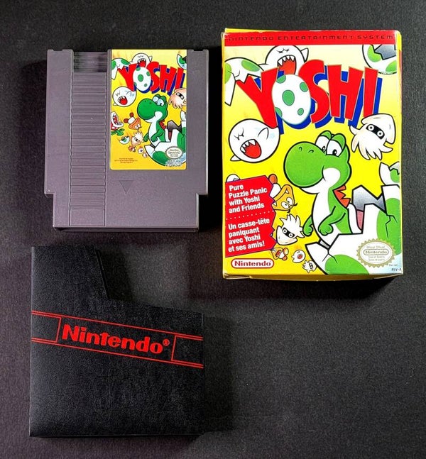 Yoshi (Nintendo NES, 1992) - Nintendo Video Game & Box