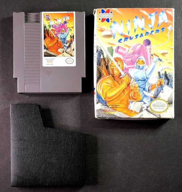 Ninja Crusaders NES 1985 - Classic Action Video Game for Nintendo (No Manual)