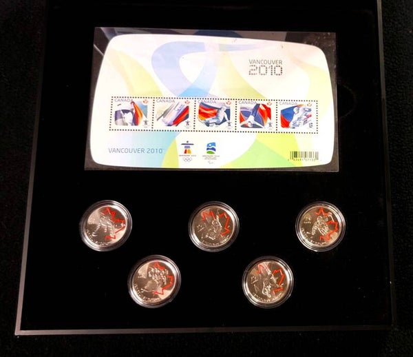 Vancouver 2010 Olympics Silver Coin Collector's Set - Limited Edition