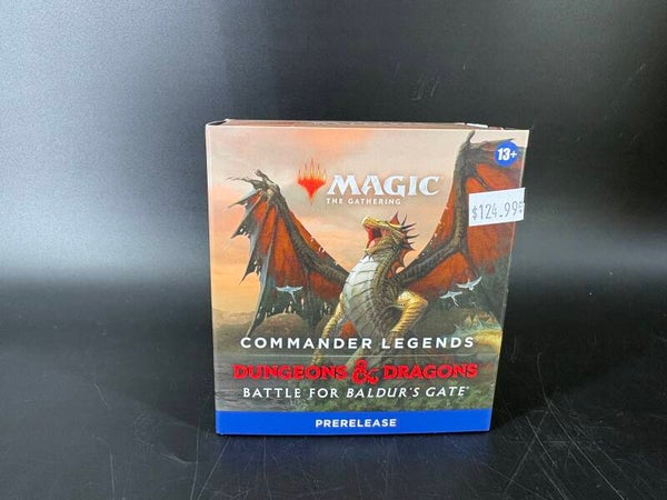 Commander Legends: Battle for Baldur's Gate Prerelease Kit!