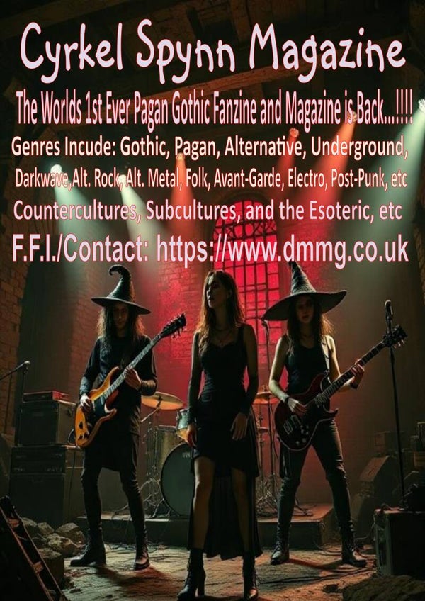 Cyrkel Spynn Magazine (2 Issue Advanced Order Subscription) Due for Publication in 2026.