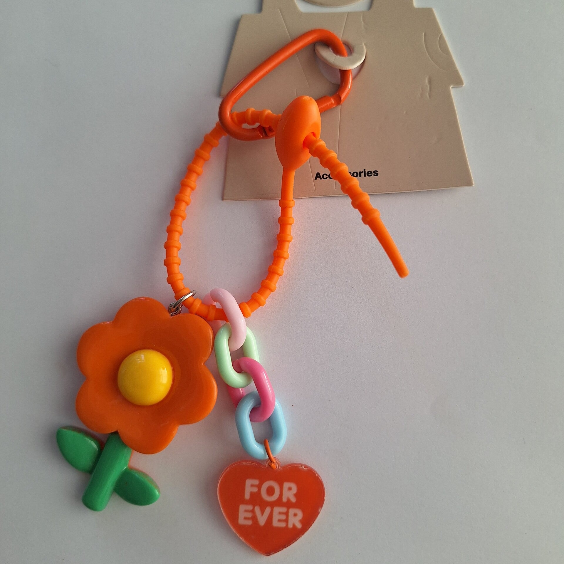 For ever bag charm
