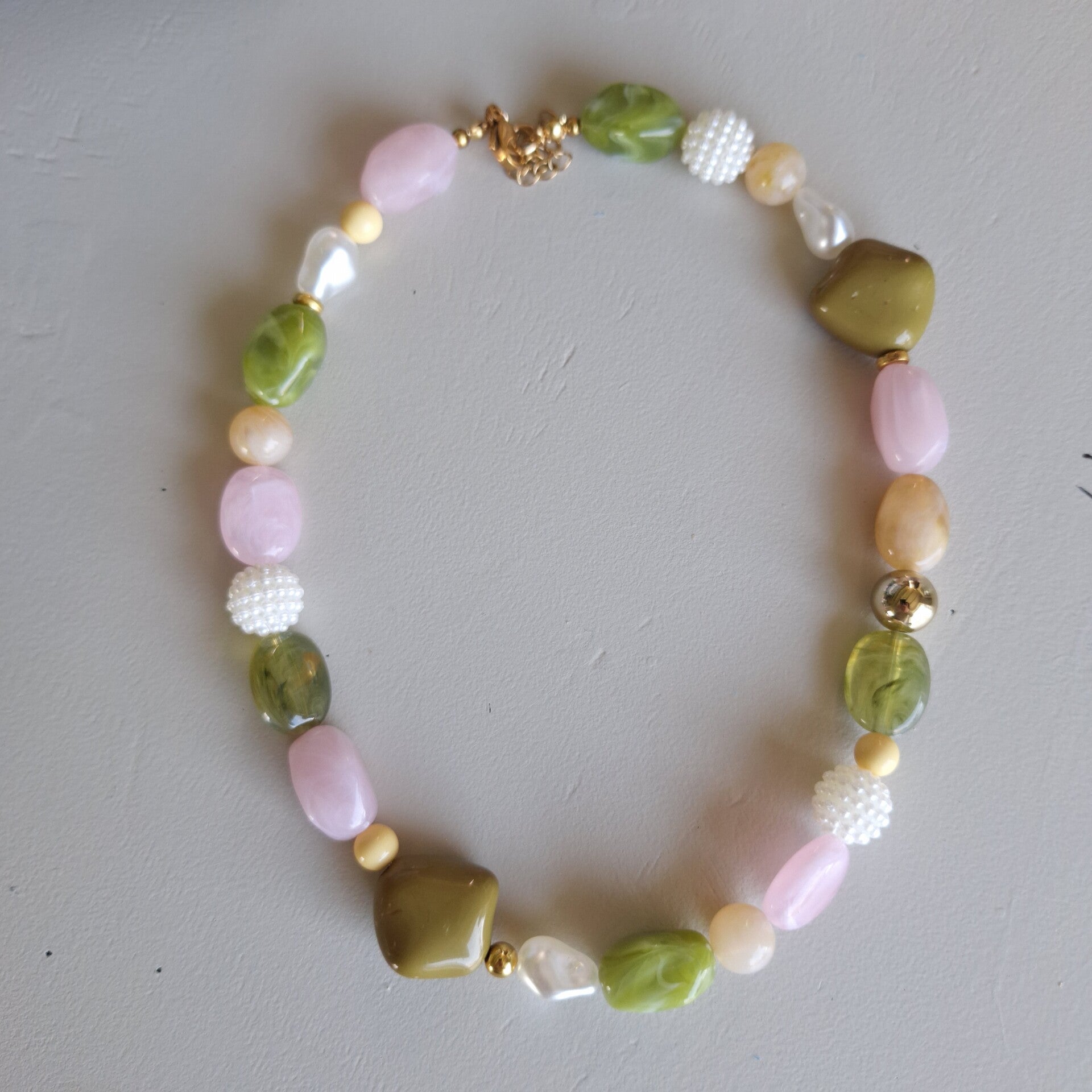 Groene statement ketting