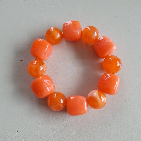 Oranje armband