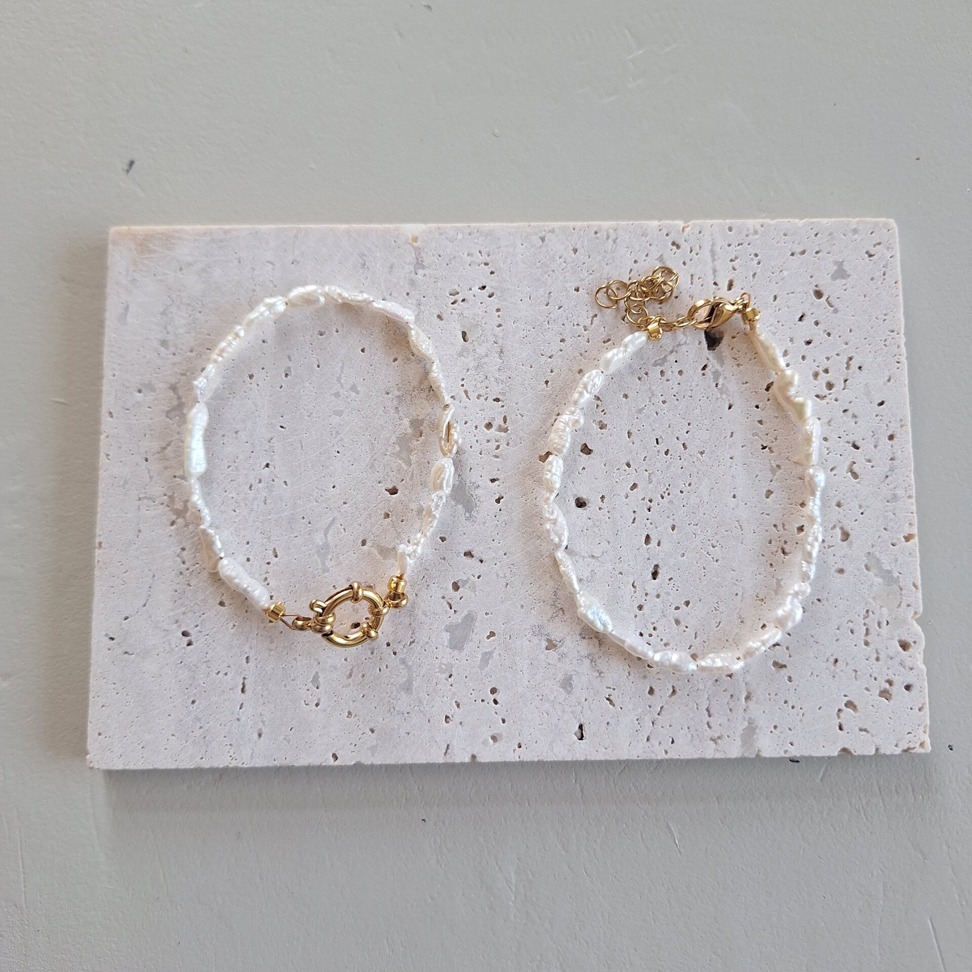 Zoetwaterparel armband