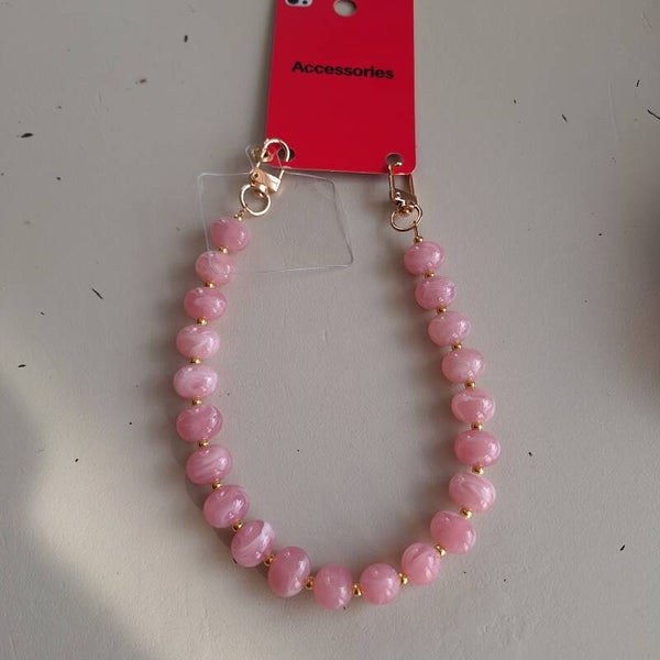 Roze telefoonkoord