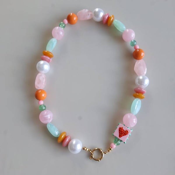 Vrolijke statement ketting